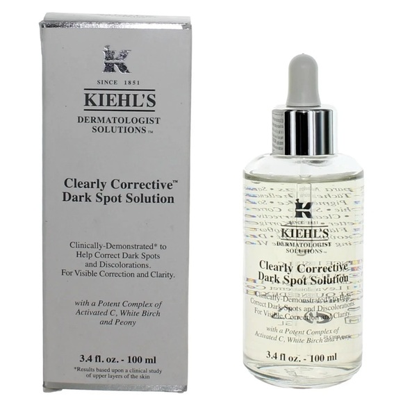 Kiehl's Clearly Corrective Dark Spot Solution - 3.4oz New in box
